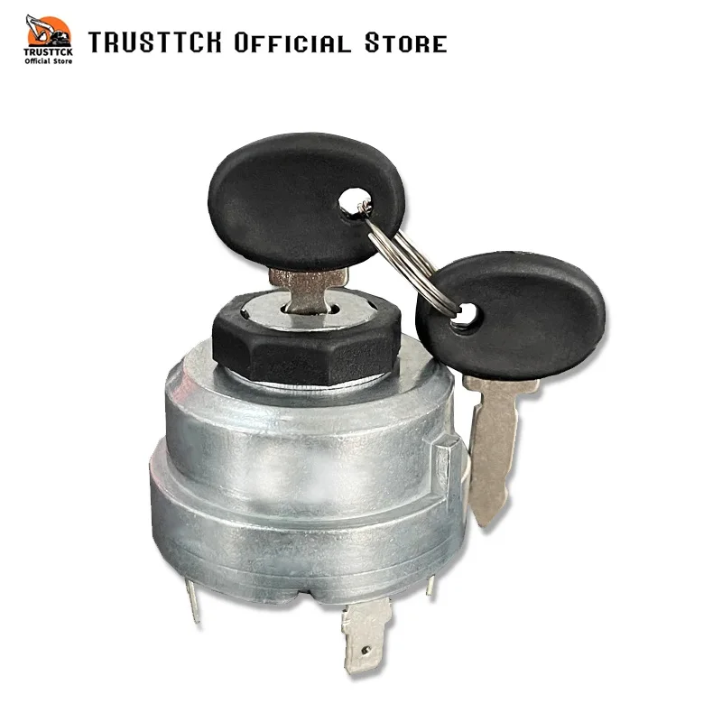 5112124 UNIVERSAL IGNITION SWITCH WITH 2 KEYS 5086005  for NEW HOLLAND  FIAT TRACTOR