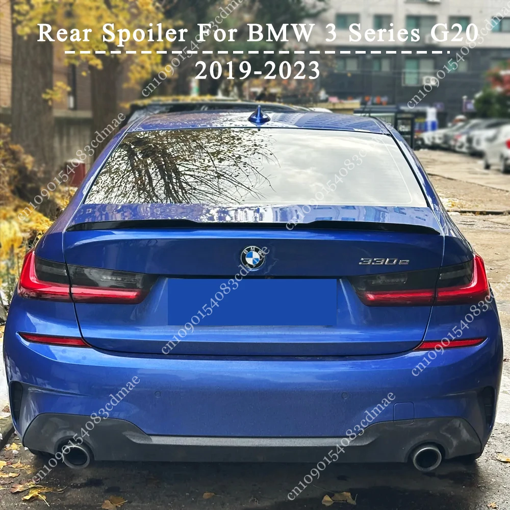 

Rear Trunk Boot Lip Spoiler Wing For BMW 3 Series G20 320i 325i 330i M340i 2019-2023 M3 Style Car Styling Tail Wings Accessories