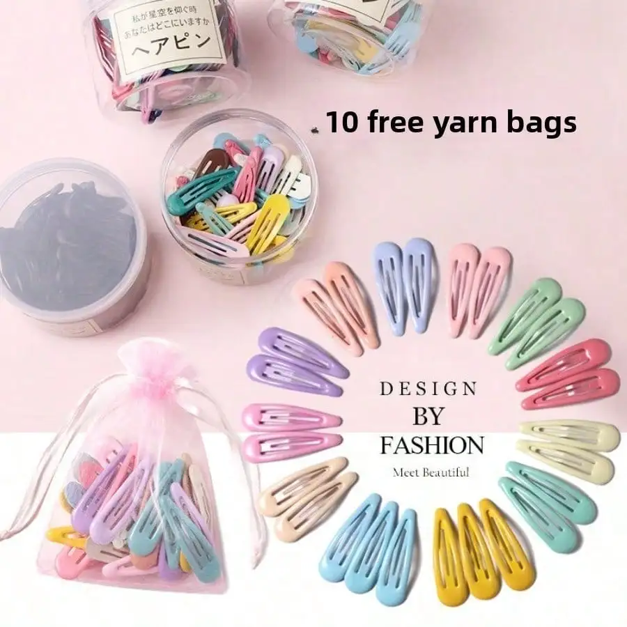 

10 шт. пастельных заколок для волос в стиле Y2K, милые нескользящие заколки для челки для женщин и девочек, повседневные и праздничные аксессуары для волос, подарок