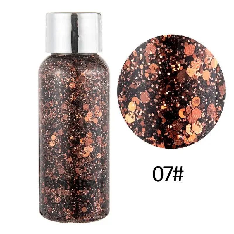 Olho glitter prego cabelo corpo rosto adesivos gel arte solta lantejoulas creme jóias strass maquiagem decoração festa festival