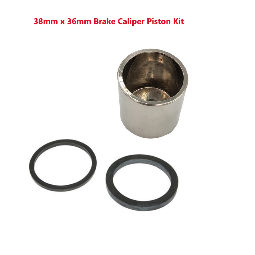 Kit de pistón de pinza de freno de acero de 38x36mm (con sello y guardapolvo) para motocicleta/coche Yamaha 4W1-W0057-00 4X8-W0057/47-00 2JK-W0057-00