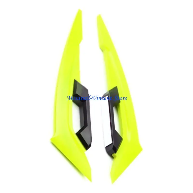 A70F 2 Stück Motorrad-Vorderseitenspoiler, aerodynamische Klauen-Winglets, geeignet für Elektroroller, stilvolles und stabiles – Detail 8