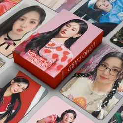 55pcs/set KPOP (G) I-DLE NEW Album I Feel Small Card GIDLE MINNIE HD Printed Photo Card Lomo Card Fans Collection Gift