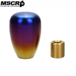 MSCRP-Full Titanium shift knobs/shift knob/ gears header parts R&D (M10*1.25/M10*1.5/M12*1.25) YX00211