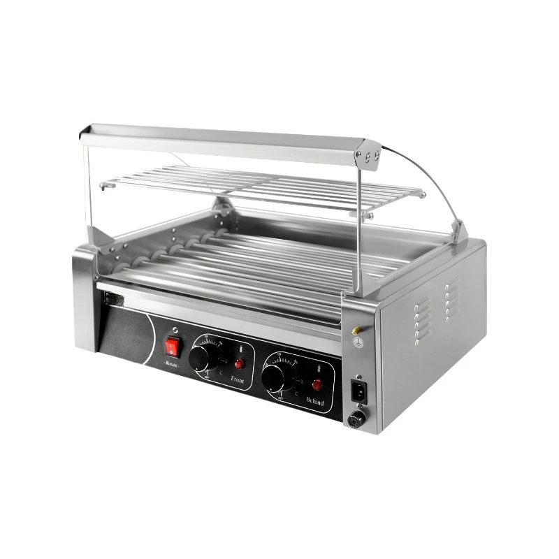 Commercial sausage grilling machine stall full set of grilled ham sausage  machine automatic double control warm