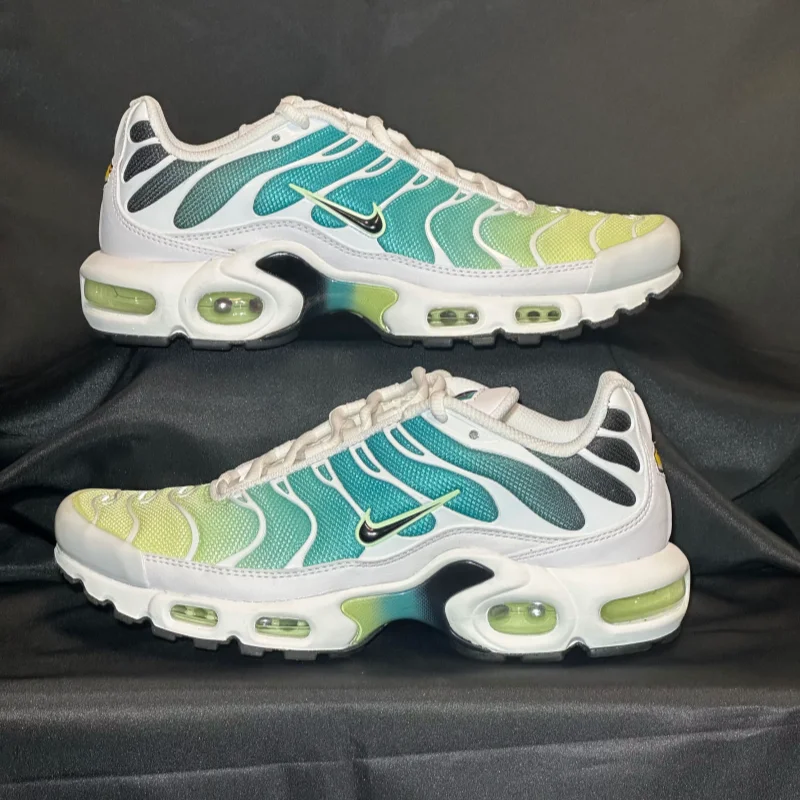 Nike Air Max Plus TN Dusty Cactus Barely Volt Men Women Refreshing Style Tuned Air Support Lightweight Running Shoes DZ3670-102