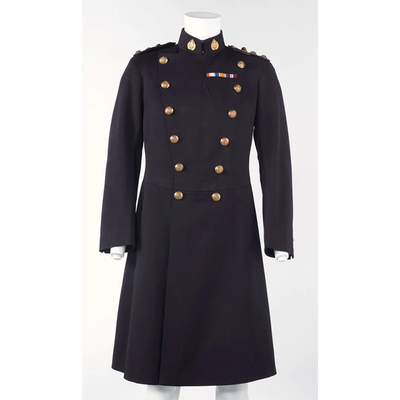 Custom Made New Zealand Staff Corps Military Uniform Historical Reproduct WW2 Mens Officer Commander Trench Jacket
