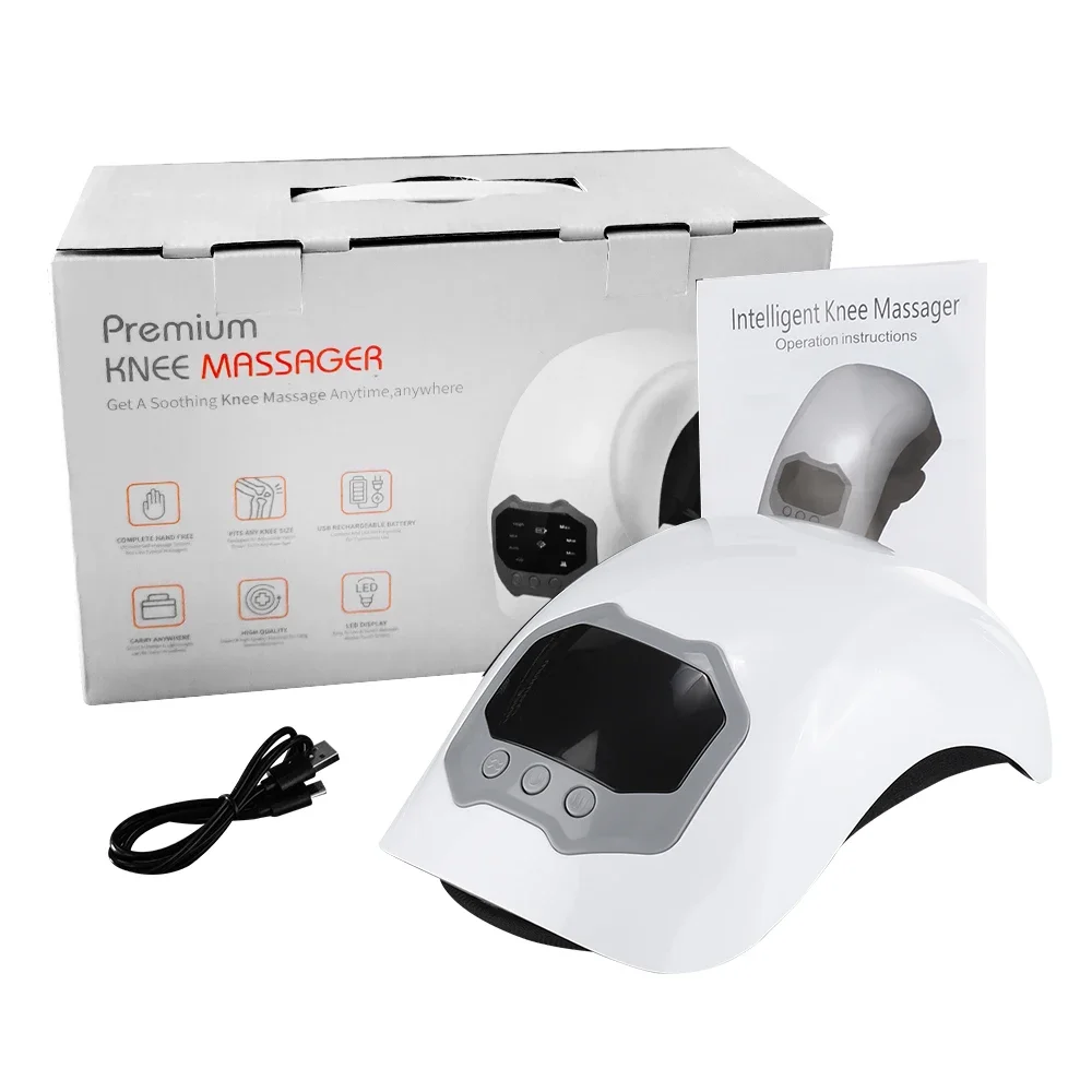 

Умный массажер для колена, горячий компресс, расслабляющий массажер для колена, инфракрасный нагрев, вибрация, облегчение колена, усталость, массажер для локтей и плеч