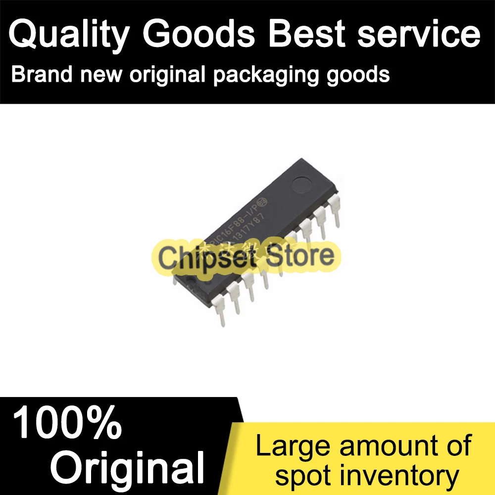 

PIC16F88-I/P PIC16F88-I DIP IC 100% Brand new