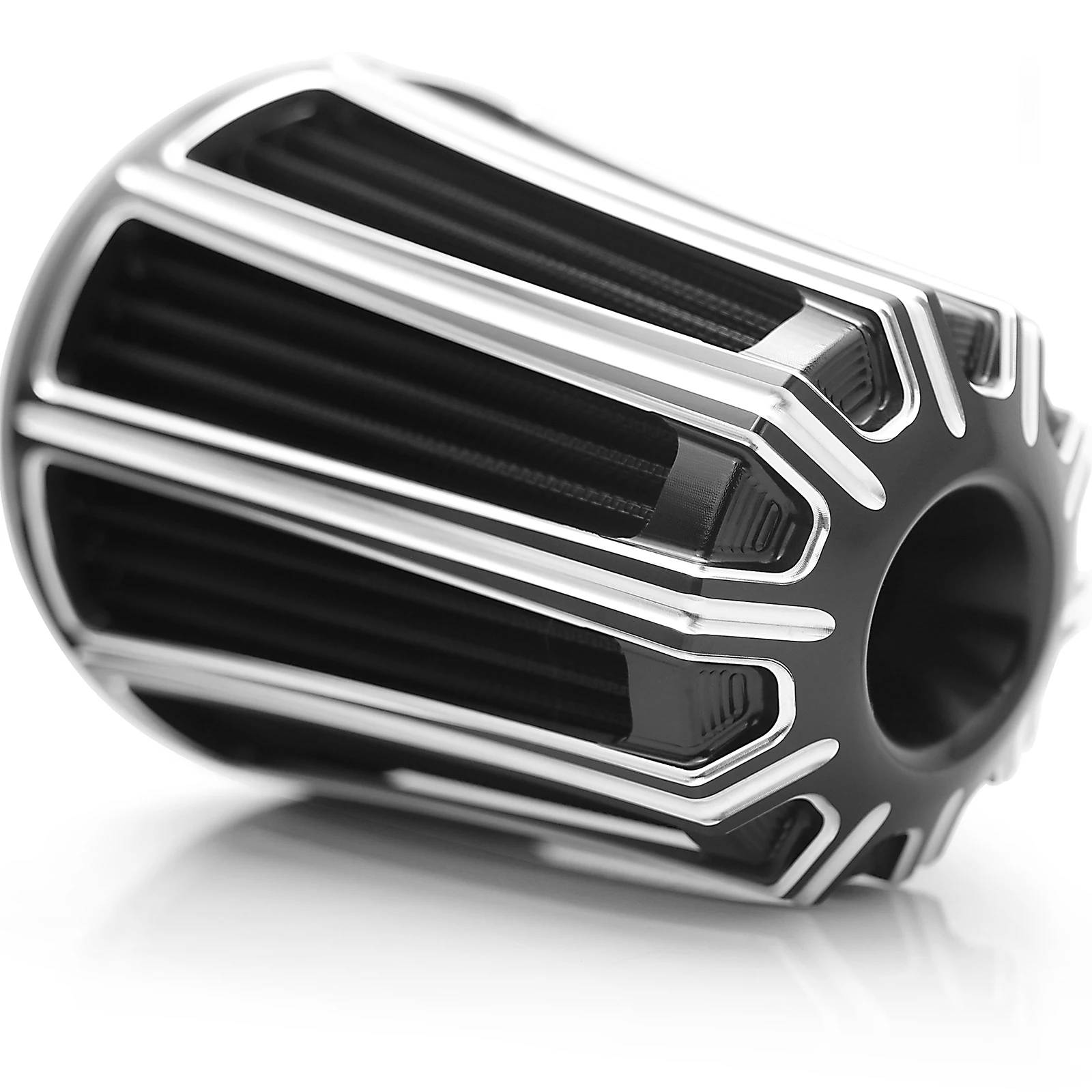 High Flow Air Filter Intake System for Sportster Dyna Softail & Touring with Inverted Cone Design