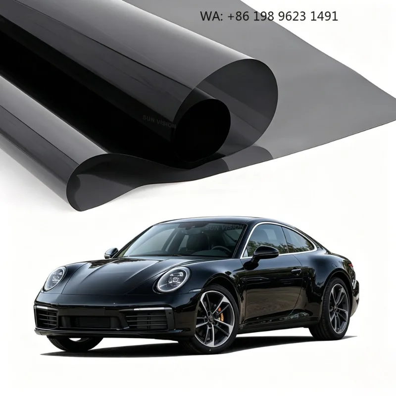 Wholesale High Heat Rejection Car Solar Film UV Stop HD Clarity Anti-Explosion Safety Privacy Film Interior Protection Factory