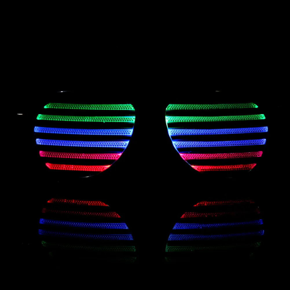 led-lights-up-kids-glasses-sound-activated-slotted-toy-sunglasses-party-favors-costume-props-black