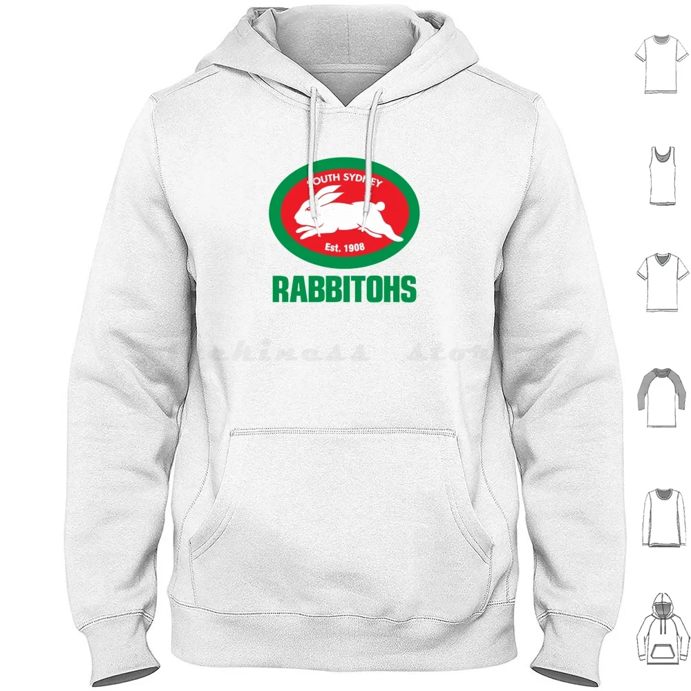 

Толстовки Rabbitohs-Sydney City с длинным рукавом и логотипом South