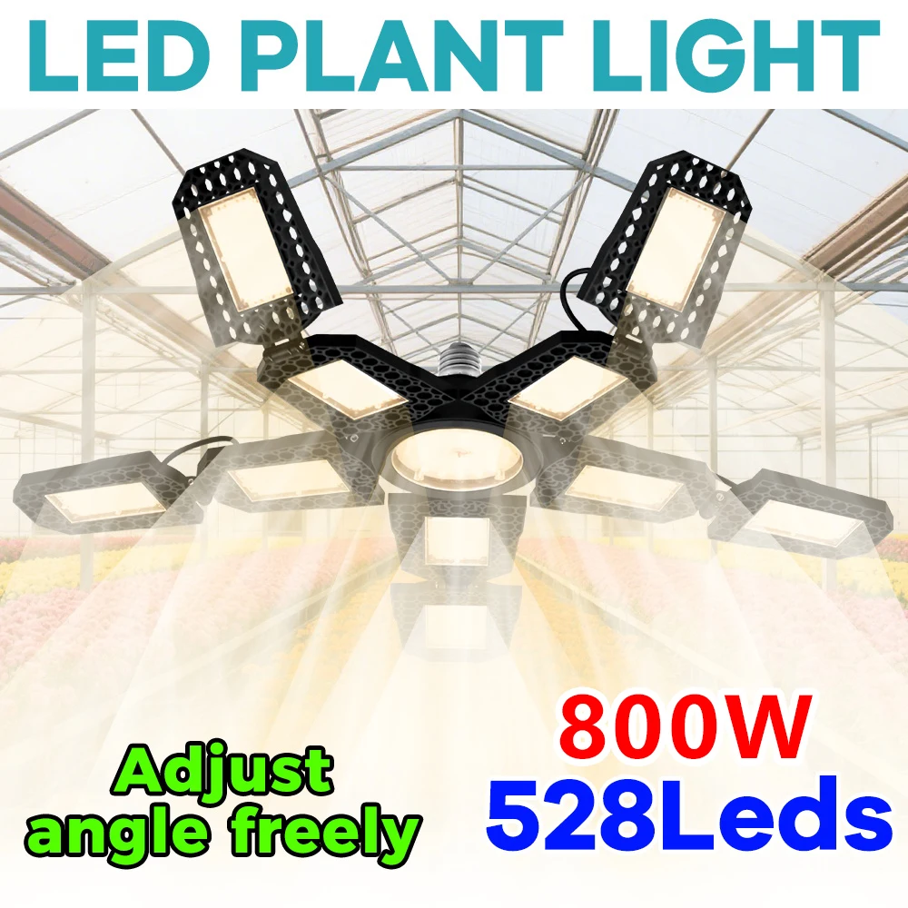 

Светодиодная лампа E27 для растений, полный спектр, AC100-277V, деформируемая, для гидропоники, красно-синяя, имитирующая солнечный свет
