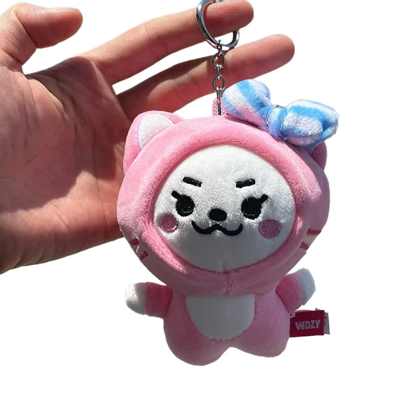 New Kpop Born To Be Plush Keychain For Children Pendant Cartoon YUNA RYUJIN Lia Key Chain Backpack Decoration Gifts Collection