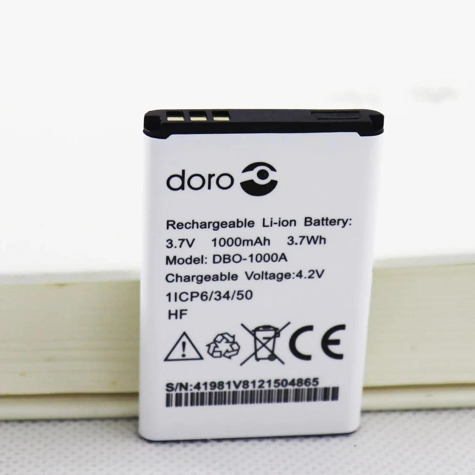 Batería DBO-1000A 1000mAh para DORO 1372 / 2404 / 1370 5