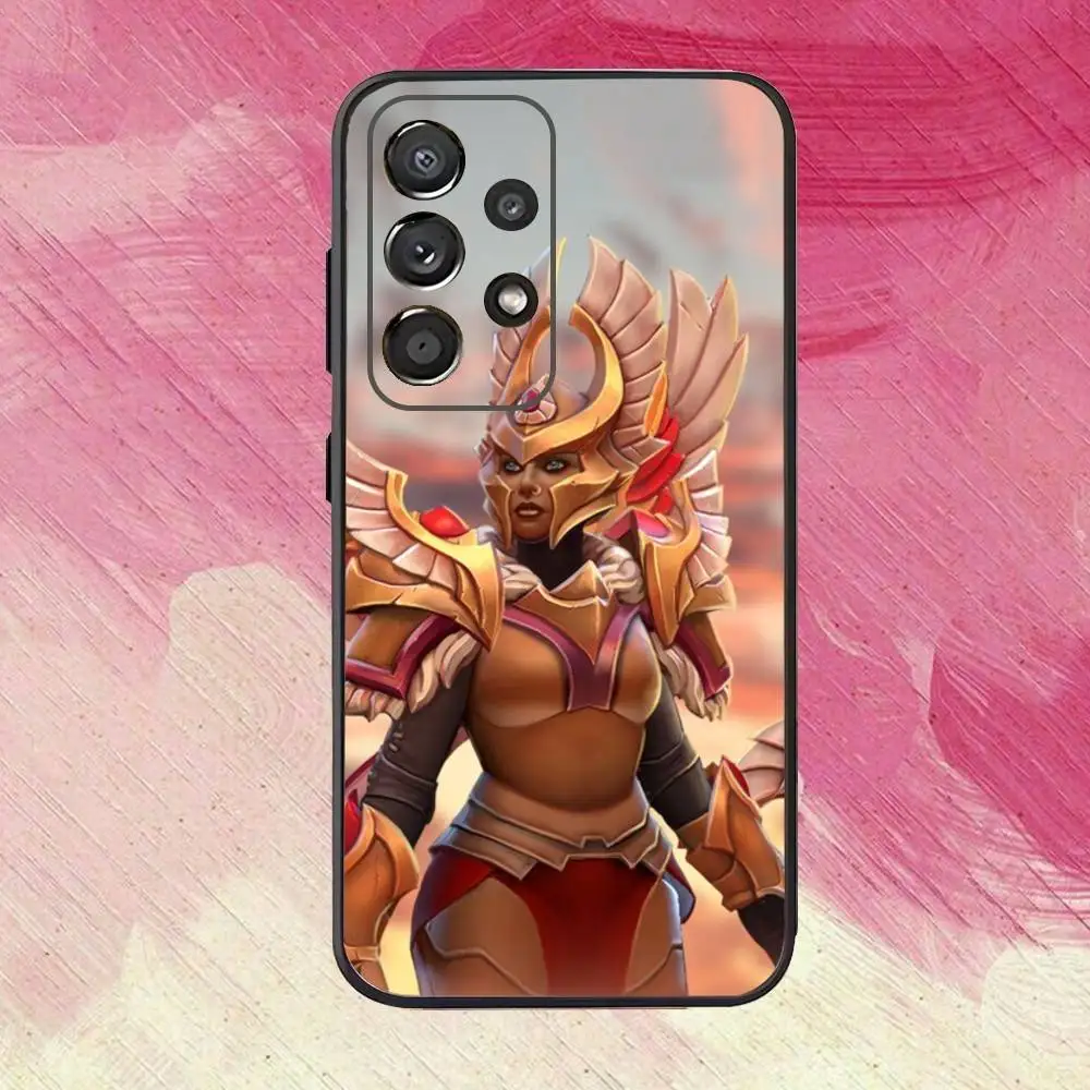 حافظة هاتف D-Dota 2 الرائعة لهاتف سامسونج S25، S24، S21، S22، S23، S30، Ultra، S20، Plus، Fe، Lite، Note، 10,9,5G غطاء أسود #3