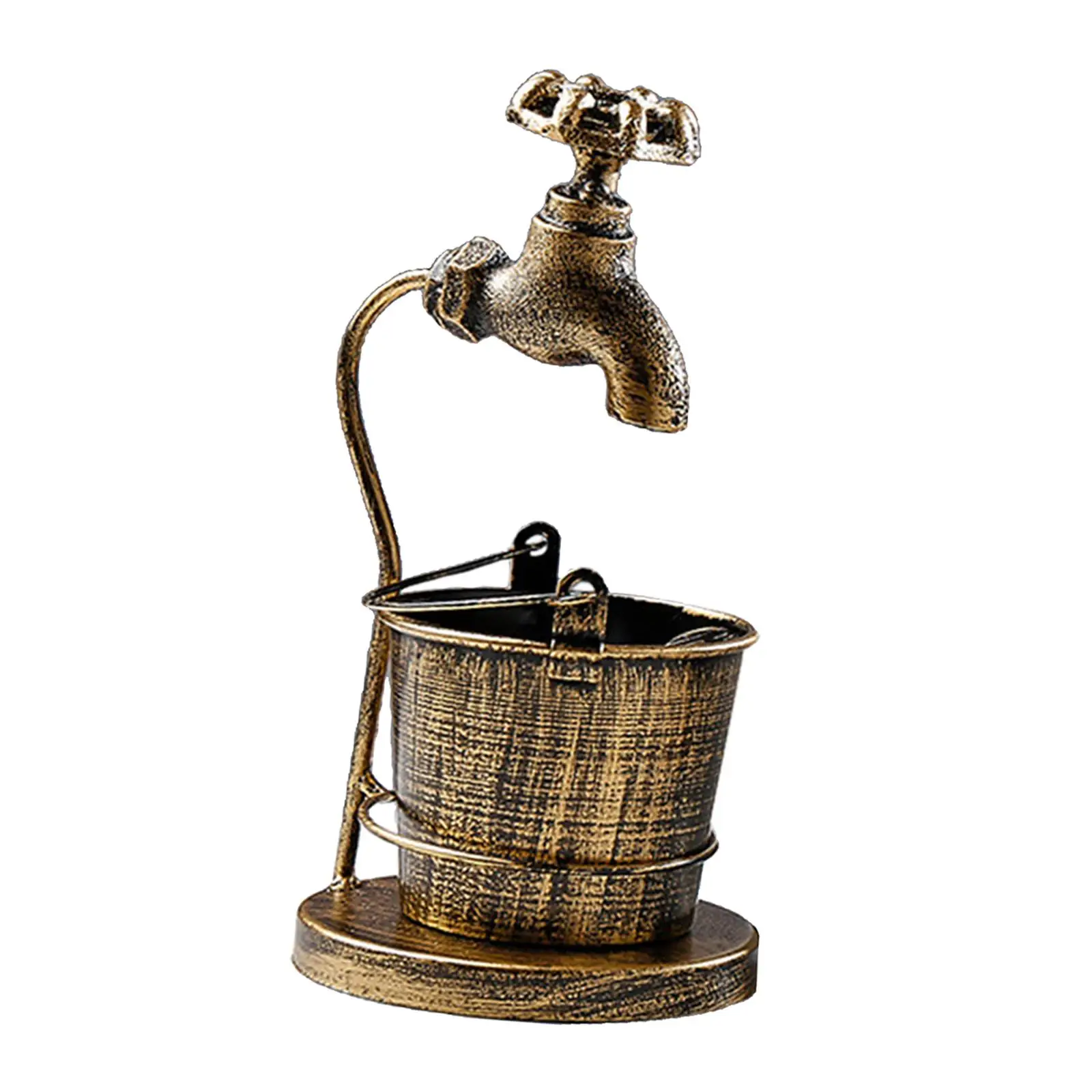 Chic Cigar Holder Figurine Sculpture Artware Crafts Statue for Home Restaurant Ornament Desktop Living Room