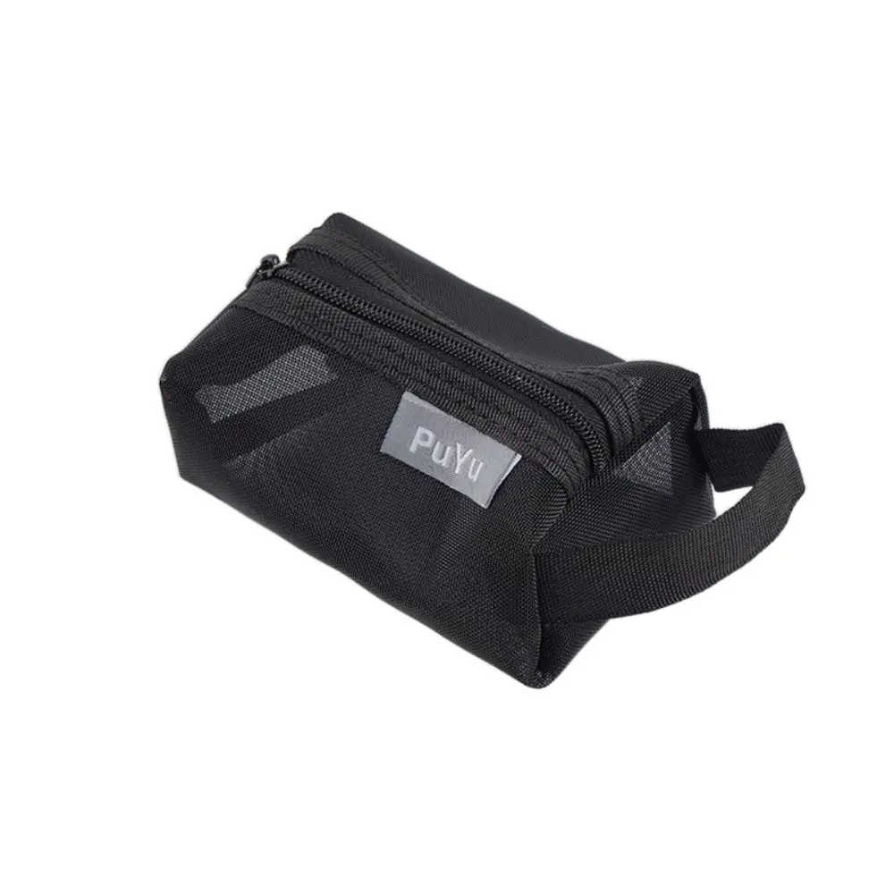 

Multipurpose Breathable Square Mesh Storage Pouch Lightweight Large Capacity Key Bags Mini Wash Bag Stationery Case
