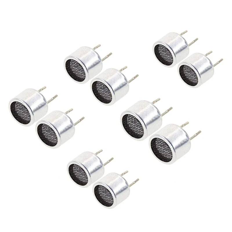 

Hot 10Pcs 12Mm Probe Split Ultrasonic Sensor Ultrasonic Transceiver Probe