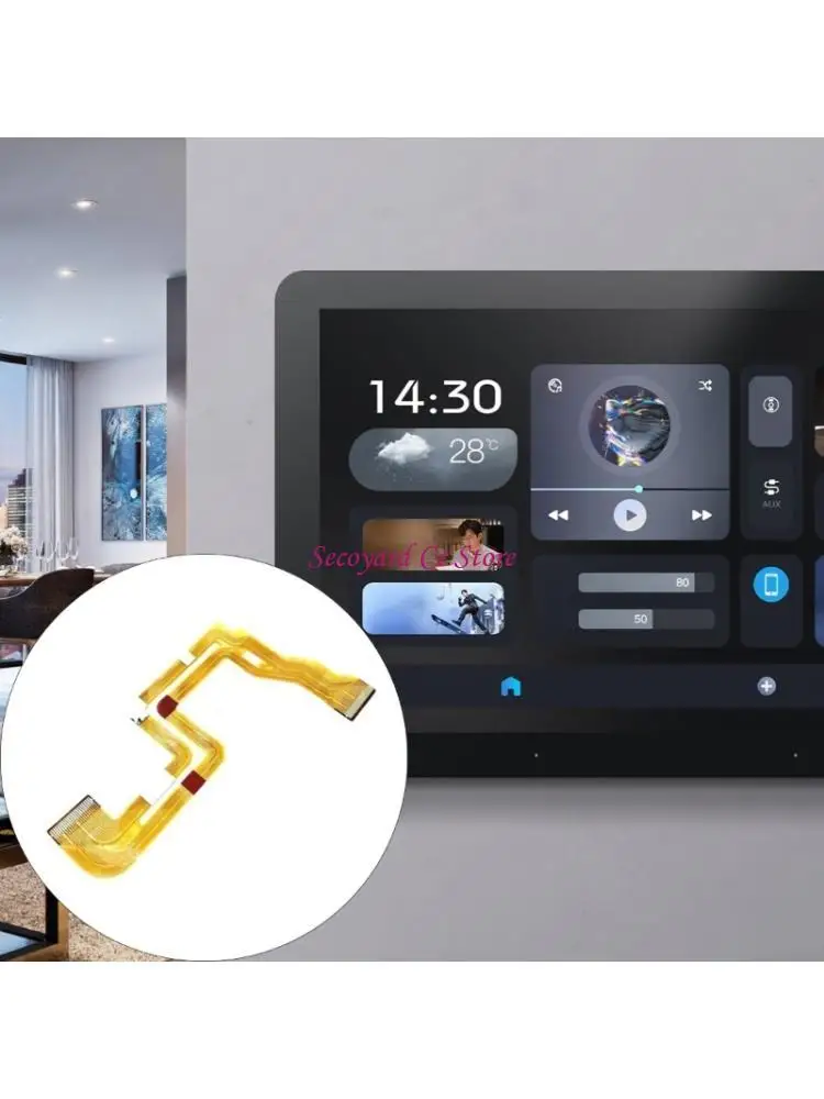 N3UC Long Use LCD Flexible Cable for CX105E CX106E Video Camera Heat Resistant