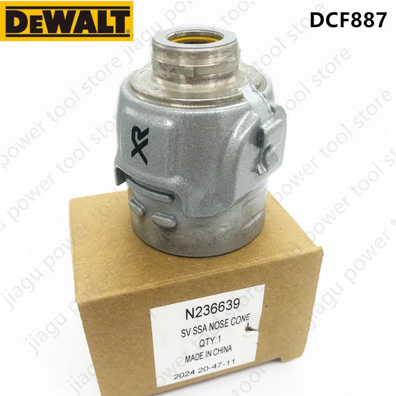 Gearbox Housing Nose Cone For DEWALT DCF887N DCF887 DCF886M2 DCF886 887 886Impact Driver Parts N236639 Gearbox cover  NOSE SA