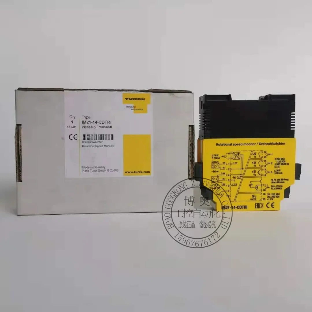 2026.4 IM21-14EX-CDTRiNew Turck Barrier Speed MonitorExplosion Proof Inquiry 1M21-