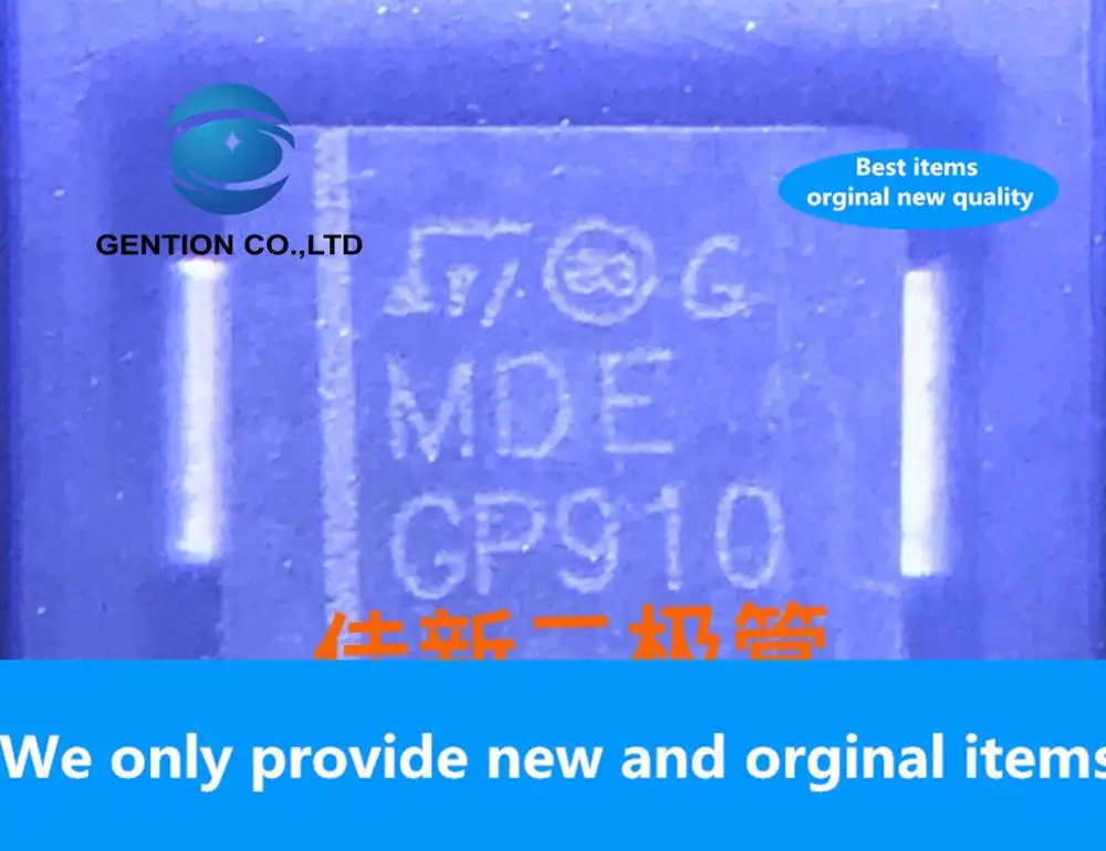 30PCS 100% New original SM6T6V8A 6.8V unidirectional TVS protection diode DO214AB silk screen MDE