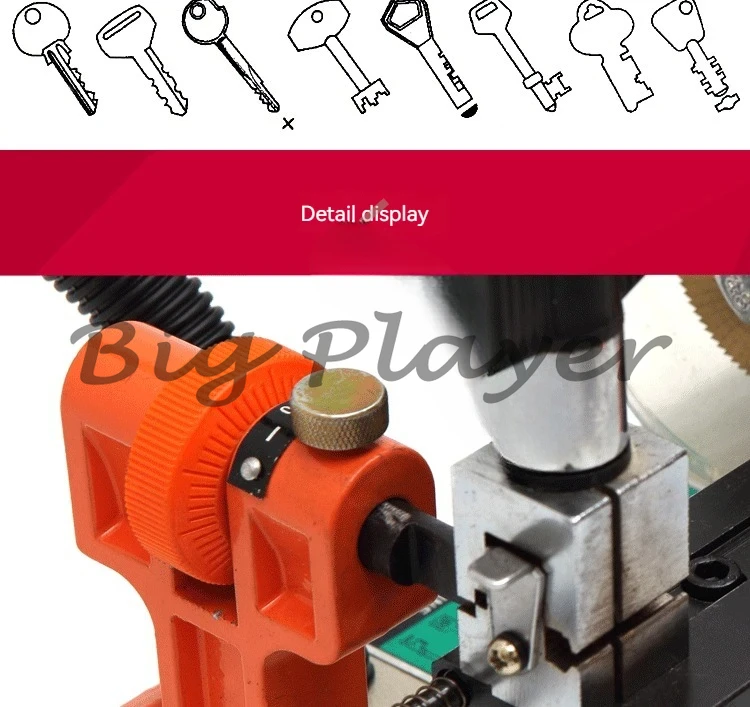 آلة نسخ مفتاح باب السيارة آلة نسخ المفاتيح آلة قطع المفاتيح أدوات الأقفال المكررة #6
