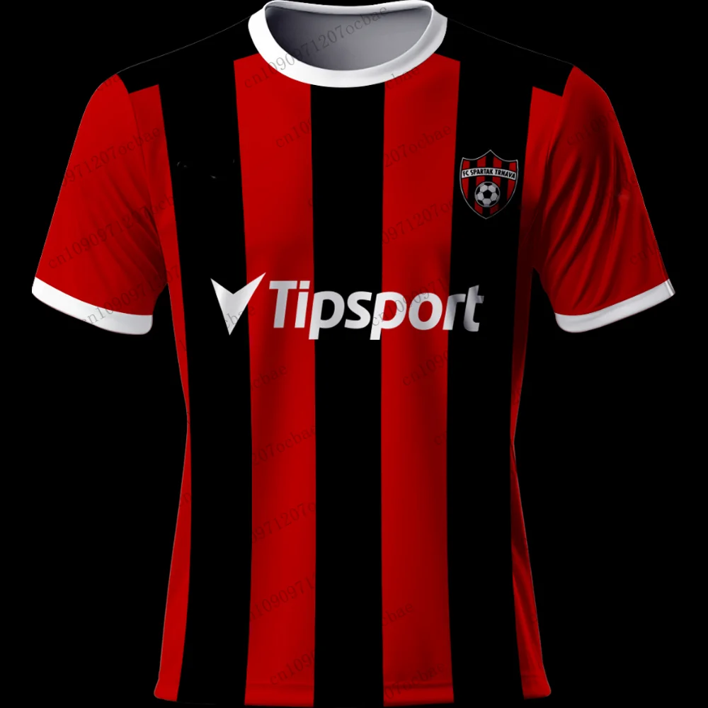 2024-25 Mens Spartak Trnava Football Shirt Youth Child Oversized Sport Training Uniform Breathable Unisex Soccer Jersey