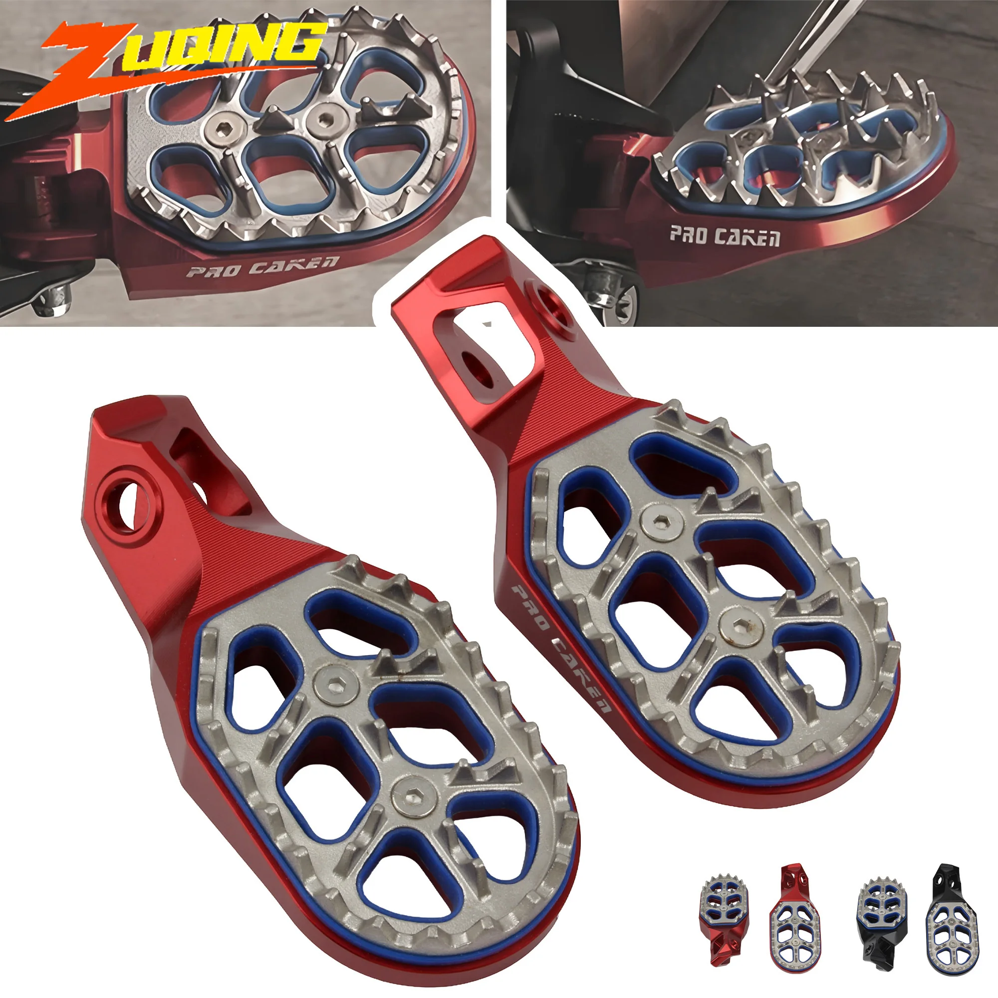 

Motorcycle Footrests Footpegs Foot Pegs Pedals For KTM 125-500 250 300 350 EXC EXCF XCW XC SX XCF SXF Motocross Accessories