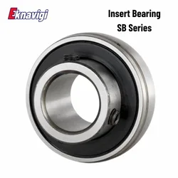 1PCS Insert Bearing SB201 SB202 SB203 SB204 SB205 SB206 Inch SB201-8SB202-10 SB202-16 SB203-11 SB204-12