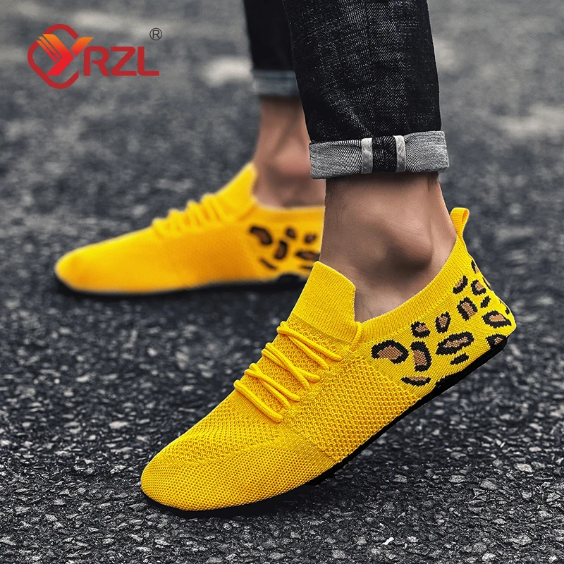 YRZL Loafers Men Thin Bottom Driving Moccasins High Quality Male Walking Shoes Breathable Mesh Casual Loafers Summer Mens Shoes