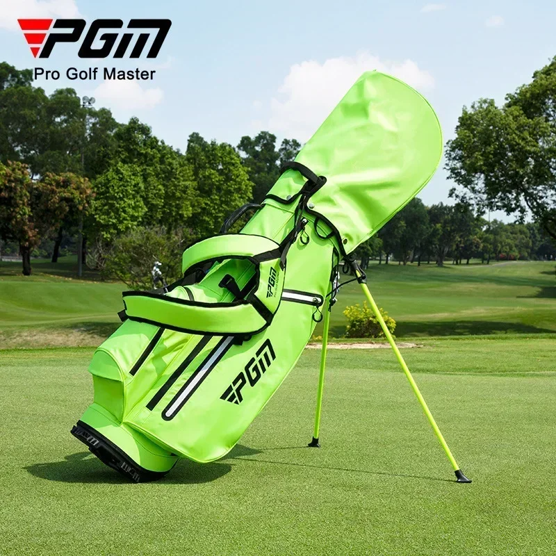 nuova-borsa-da-golf-pgm-per-uomo-e-donna-borse-leggere-zaino-per-club-completamente-impermeabile-puo-contenere-13-mazze-colore-verde-chiaro-argento