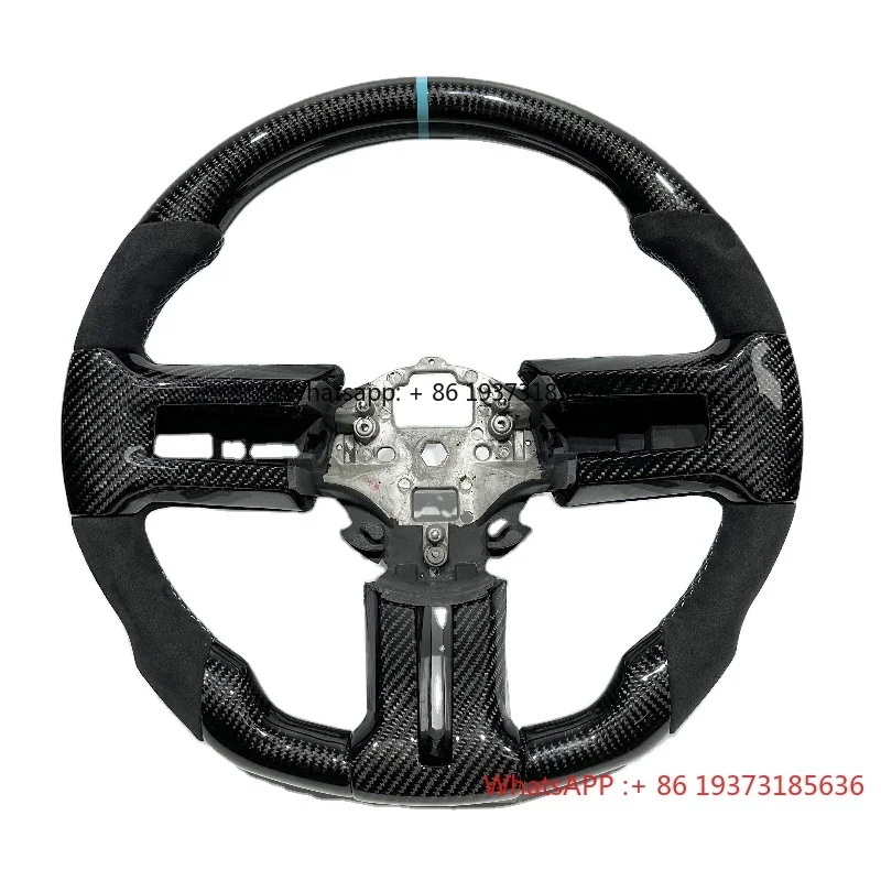 

Factory Direct Sales for 2011-2014 Ford Mustang GT Racing Style Sheber Models Can Be Customized Carbon Fiber Car Steering Wheel