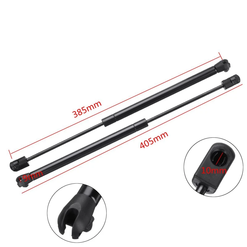 2pcs Rear Window Gas Struts Spring Lift Supports Shock Bars Tailgate Boot Trunk for Nissan Pathfinder R51 2005-2013