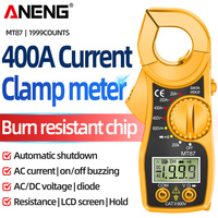 ANENG MT87 Digital Clamp Meter Multimeter 1999 Counts AC Amp Ammeter Voltmeter NCV Ohm High Precision Profesional Tester Tools
