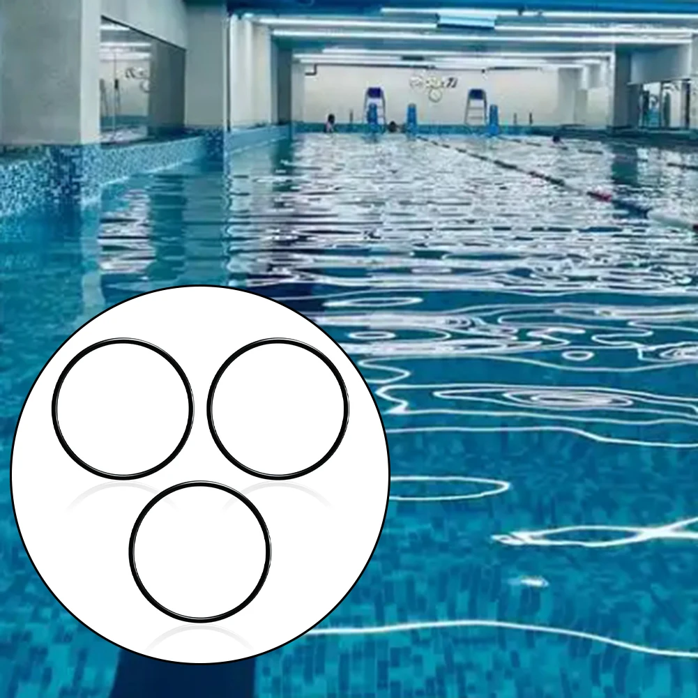 Junta de filtro central FNS Plus, junta tórica para mantenimiento de piscinas, negra, para ahorro en costos de mantenimiento del filtro