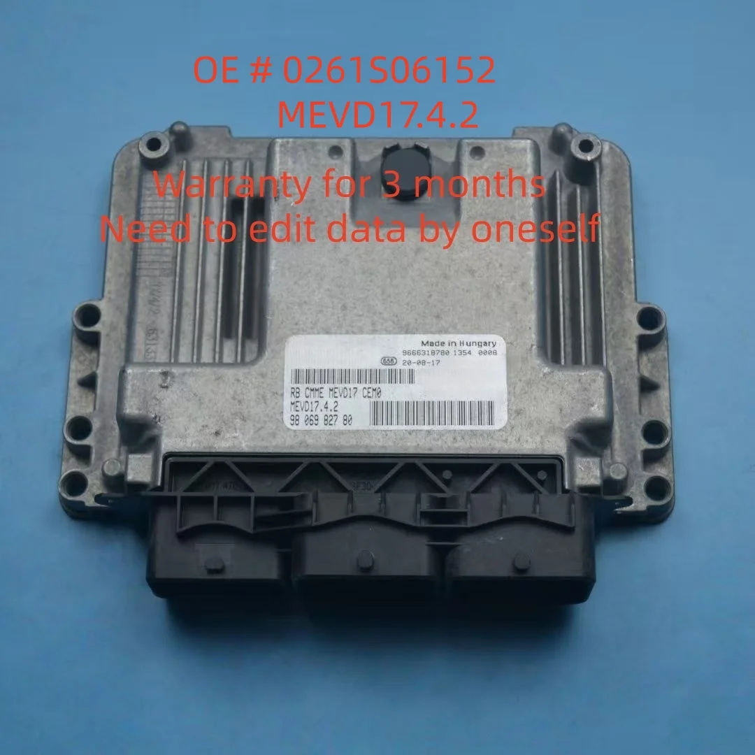 high quality new 0261S06152 MEVD17.4.2 Engine computer electronic control unit ECU ECM  For Citroën