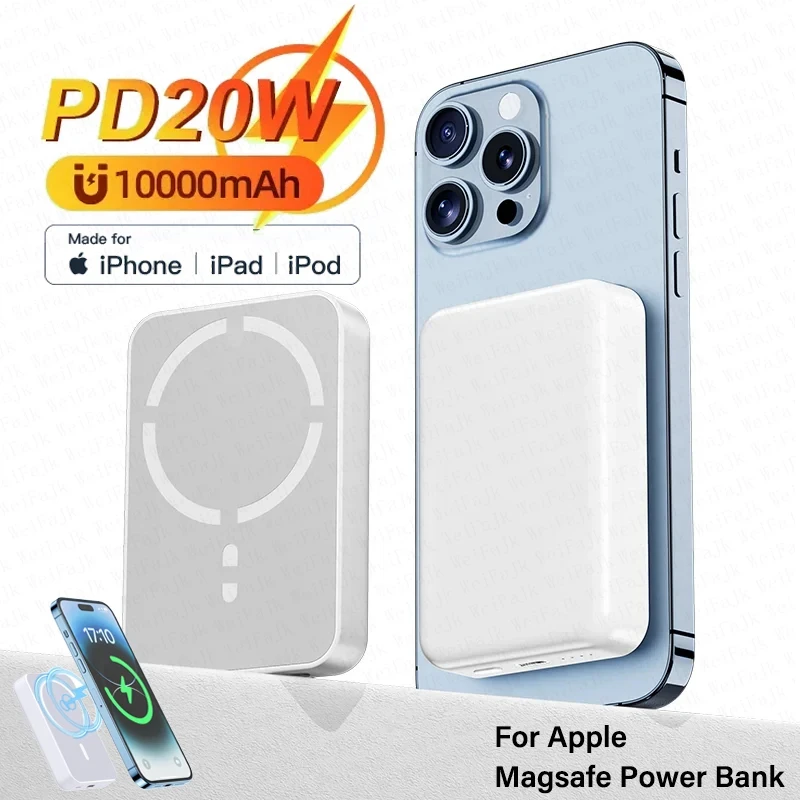Power Bank For Apple Magsafe Magnetic Wireless Portable Char
