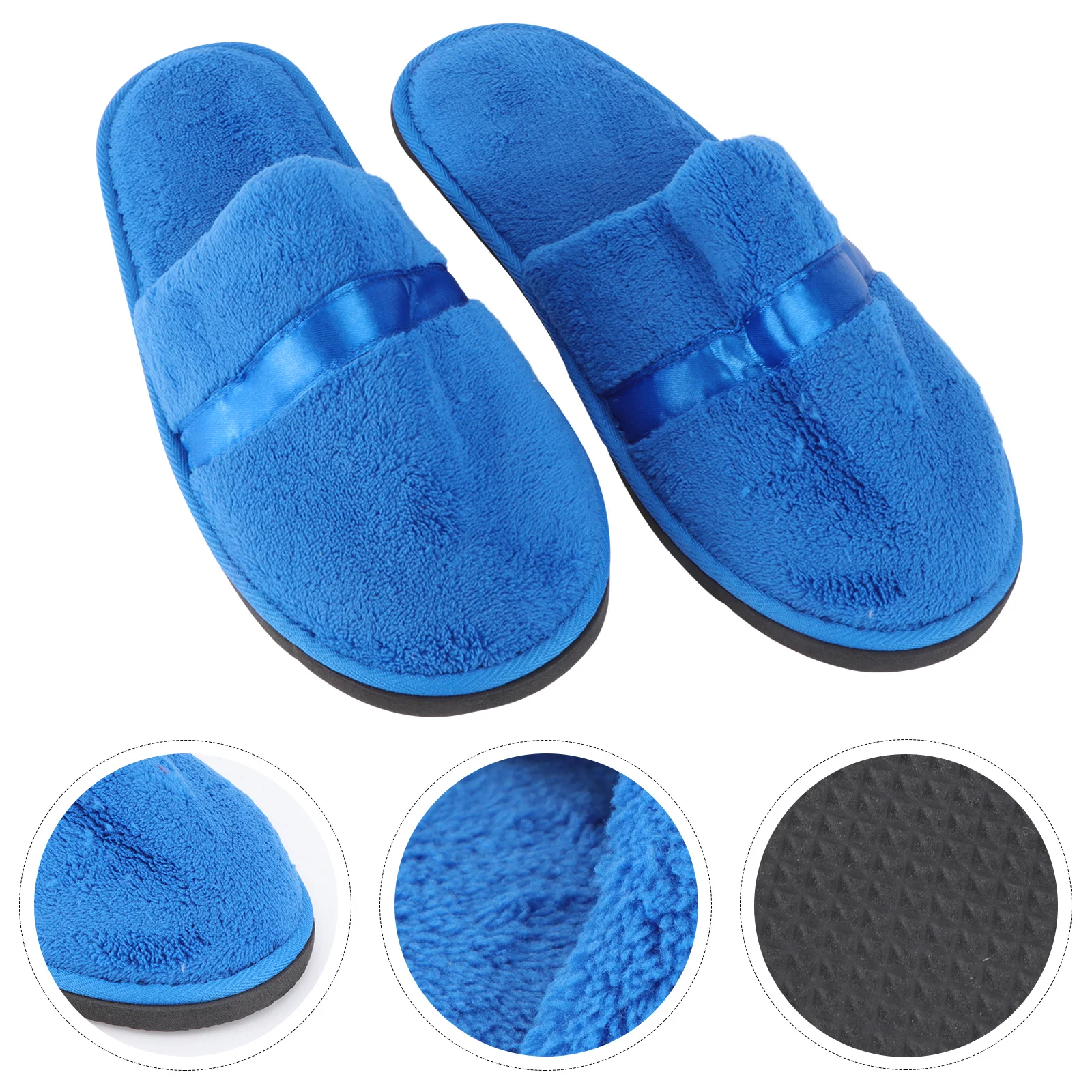 

Thick Coral Fleece Winter Slipper Unisex Home Hotel Guest Indoor Anti-Skid Soft Warm Household Slippers Winter Slipper