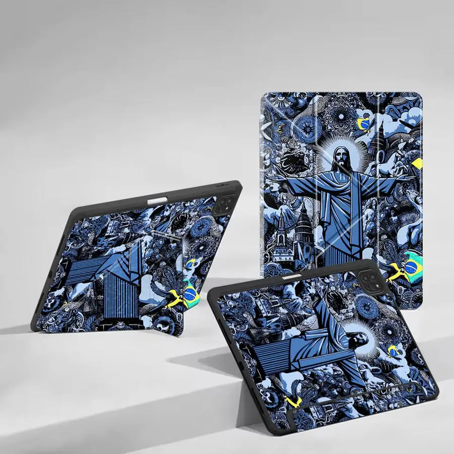 

God Jesus Bless You Holder Cover Tablet Case For iPad Mini 7 6 Air 2025 4 5 M3 Air M2 1 2 M4 Pro 10th 7th 11th 9th 8th