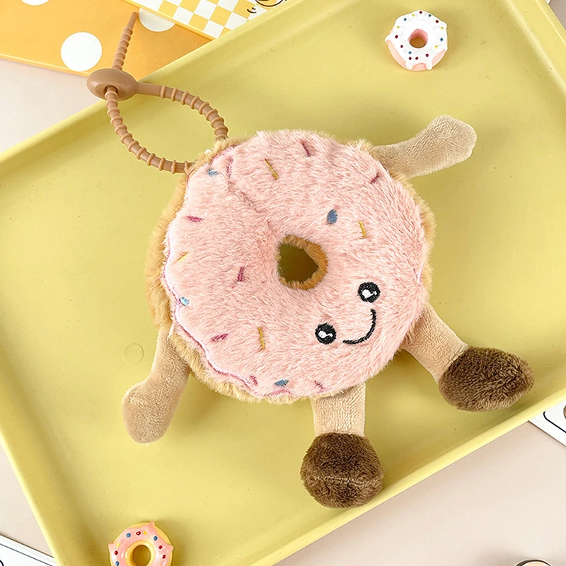 „Charmantes Donut-Plüschtier für Kinder, originaler Donut-Puppen-Anhänger, perfektes Geschenk zum Kindertag