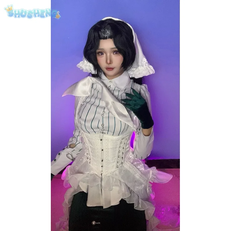 

Anjo Nala Косплей Реверс: 1999 Костюм Nala Hari Ms. Kimberly Сексуальное платье горничной с рыбьим хвостом Комплект вечерние Рождественская полная женская униформа