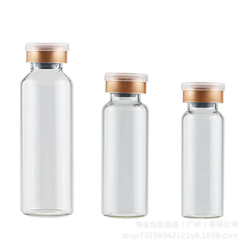 3ml 5ml 10ml 30ml Transparent Celine Bottle Freeze-dried Powder Bottle Essence Sample Glass Separate Bottle Ampoule Bottling