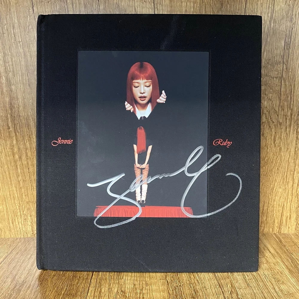 Jennie Autographed Signed Album SOLO2 RUBY PB VER K-POP 2025