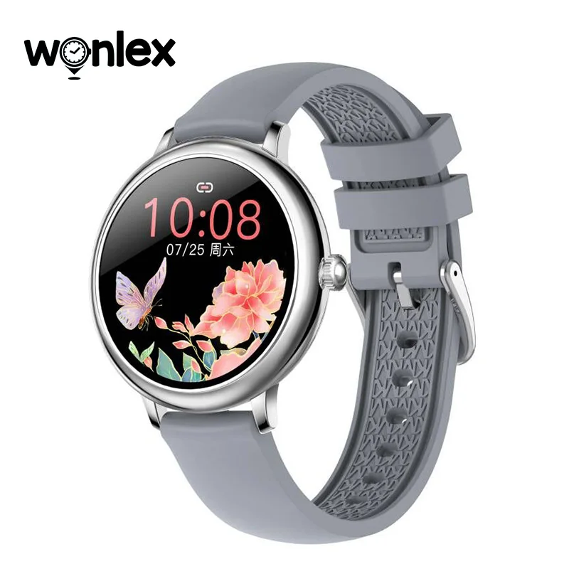 

Wonlex CF80 Smart Watch for Women Wristwatch IP67 Waterproof Full Touch Screen Smartwatch Heart Rate Fitness Tracker Watches