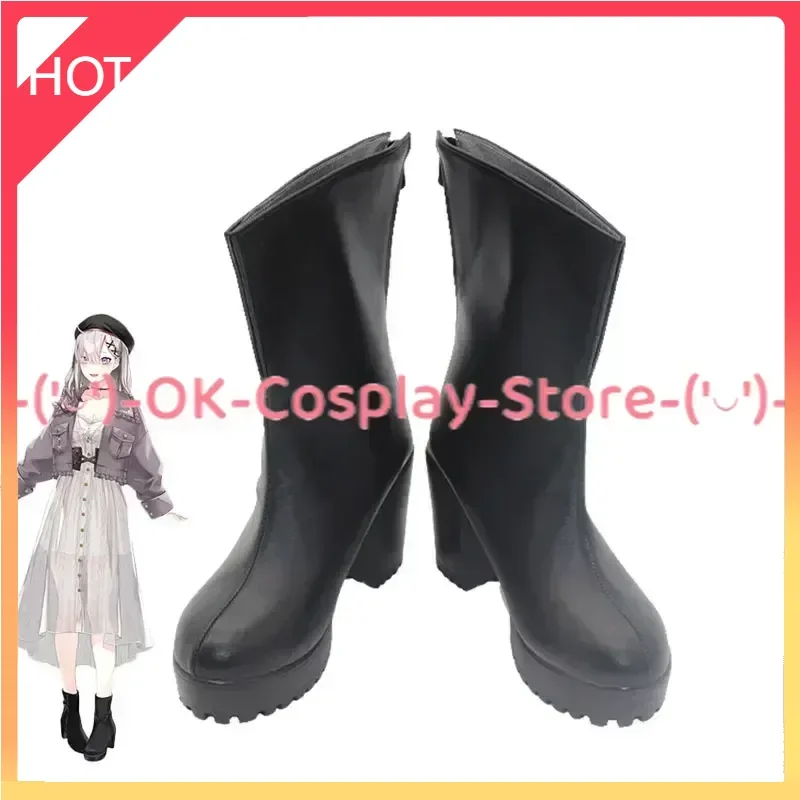 

Sukoya Kana Cosplay Shoes Vtuber Cosplay Props Halloween Carnival Boots PU Shoes Custom Made