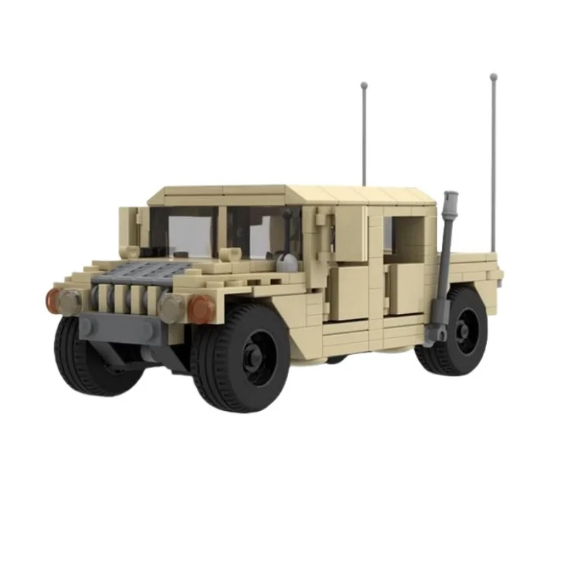 

Популярные военные игрушки M998, модель танка Hummer WW2, бронированная сборка, строительные блоки, украшения, детские подарки