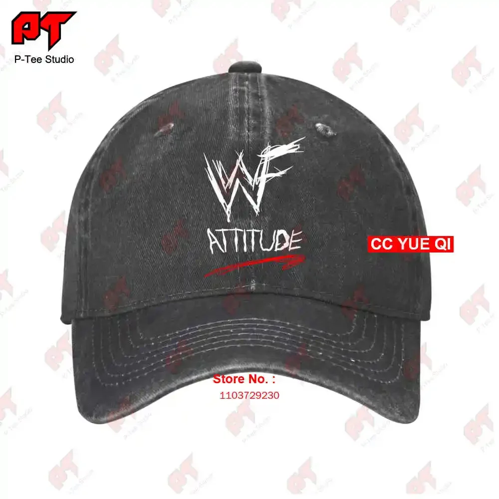 Vintage Wwf Attitude 90S Wrestling Classic Baseball Caps Truck Cap Q082